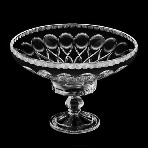 Lavaliere Decorative/Serving Crystal Footed Bowl 