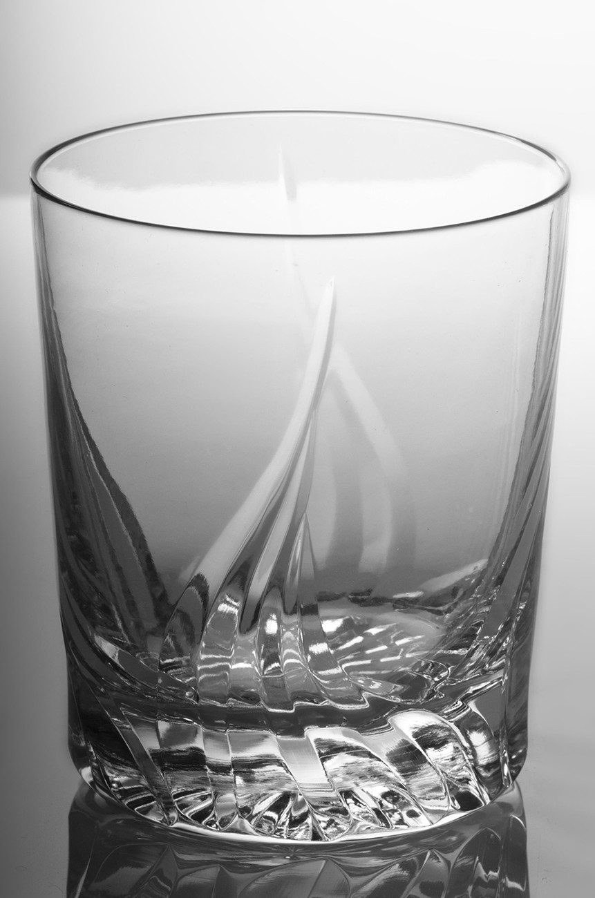 Flame 24 Lead Crystal Whisky Glasses, Set of 6